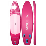 Tabla SUP de remo polivalente Skatinger Aurora Pink – Espaciosa, divertida y empoderadora