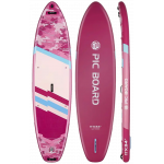 Tabla de SUP todoterreno para paddle surf Skatinger Camouflage Pink – estilo, estabilidad y diversión
