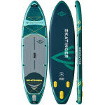 Tabla SUP de remo de travesía verde para pesca Skatinger – Resistente, estable y exploradora
