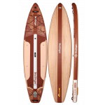 Tabla de paddle surf de travesía Skatinger Waverider marrón claro – Natural, suave y atemporal
