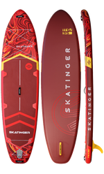 Skatinger Magma Red Tabla SUP Allround – Fluidez, Rendimiento y Energía