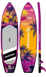 Skatinger Upgraded Sunrise Tabla SUP Allround – Aventura, Deslizamiento, Trópico
