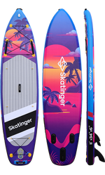 Skatinger Upgraded Sunset Tabla SUP Allround – Control, Fluidez, Resistencia