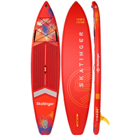 Skatinger Interstellar Red Tabla SUP Touring – Energía, Estilo, Rendimiento