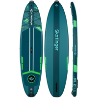Skatinger Ice Age Green Tabla SUP Touring – Estabilidad, Control, Aventura