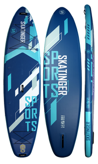 Skatinger Blue Sports Yoga Tabla SUP – Estabilidad, Equilibrio, Control