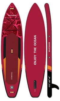 Skatinger Chance Red Tabla SUP Allround – Agilidad, Fuerza, Fiabilidad
