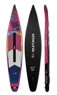 Skatinger CMYK Pink Tabla SUP de Carrera – Velocidad, Precisión, Expresión