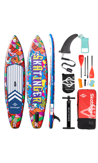 Skatinger Graffiti Red Tabla SUP Touring – Estabilidad, Control, Expresión