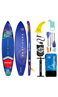Skatinger Interstellar Blue Tabla SUP Touring – Estabilidad, Estilo, Versatilidad