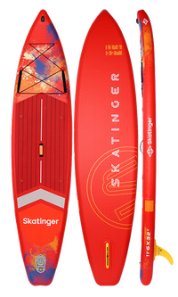 Skatinger Interstellar Red Tabla SUP Touring – Energía, Estilo, Rendimiento