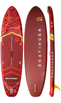 Skatinger Magma Red Tabla SUP Allround – Fluidez, Rendimiento y Energía