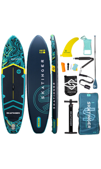 Skatinger Prana Dark Blue Tabla SUP Allround – Estabilidad, Agarre y Confianza
