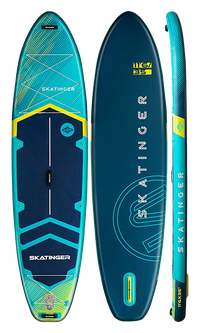 Skatinger Prana Light Blue Tabla SUP Allround – Estabilidad, Comodidad y Ligereza