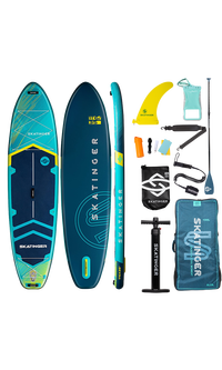 Skatinger Prana Light Blue Tabla SUP Allround – Estabilidad, Comodidad y Ligereza