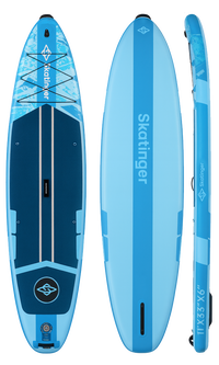 Skatinger Ice Age Blue SUP Touring – Calma, Claridad, Control