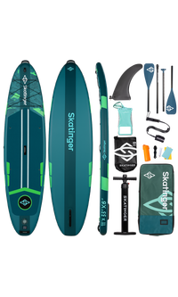 Skatinger Ice Age Green Tabla SUP Touring – Estabilidad, Control, Aventura
