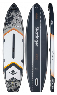 SkatingerThor Grey Tabla SUP Allround – Ancho, Estable, Potente