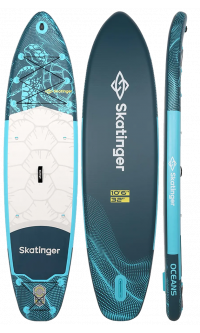 Skatinger Turtle Tabla SUP Allround – Durabilidad, Comodidad, Originalidad
