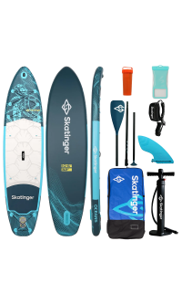 Skatinger Turtle Tabla SUP Allround – Durabilidad, Comodidad, Originalidad