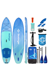 Skatinger Wave Blue Tabla SUP Allround – Estable, Seguro, Fuerte