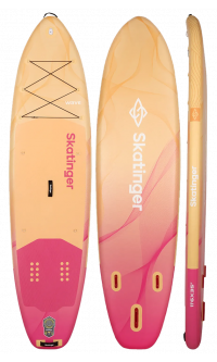 Skatinger Wave Yellow Tabla SUP Allround – Elegante, Estable, Seguro