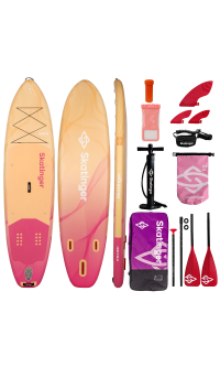 Skatinger Wave Yellow Tabla SUP Allround – Elegante, Estable, Seguro