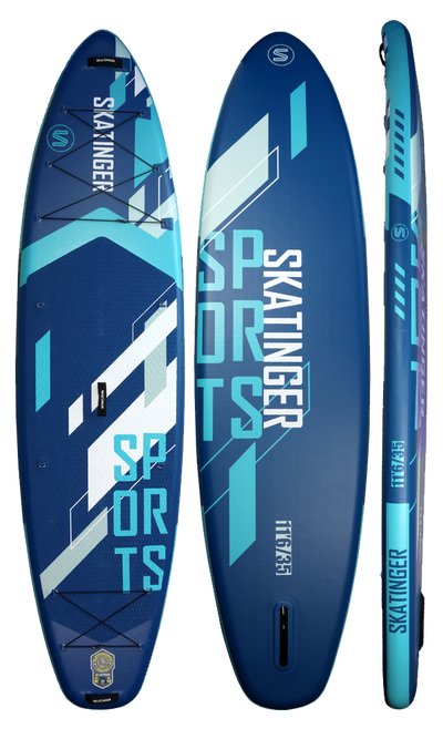 Skatinger Blue Sports Yoga Tabla SUP – Estabilidad, Equilibrio, Control