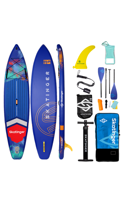 Skatinger Interstellar Blue Tabla SUP Touring – Estabilidad, Estilo, Versatilidad