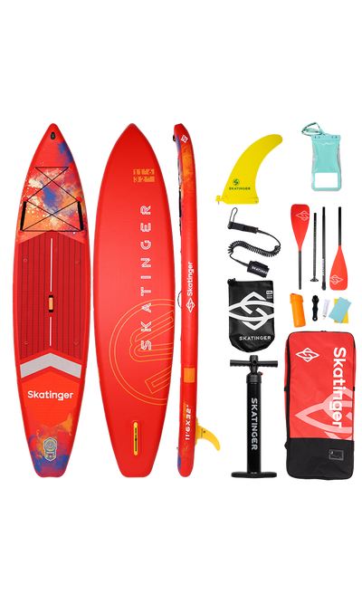 Skatinger Interstellar Red Tabla SUP Touring – Energía, Estilo, Rendimiento