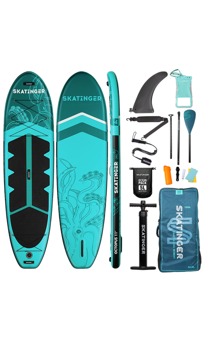 Skatinger Octopus Tabla SUP Allround – Potencia, Estabilidad, Control