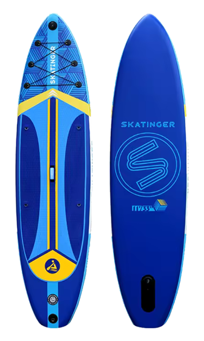 Skatinger Plans Blue Tabla SUP Touring – Rendimiento, Confort, Exploración