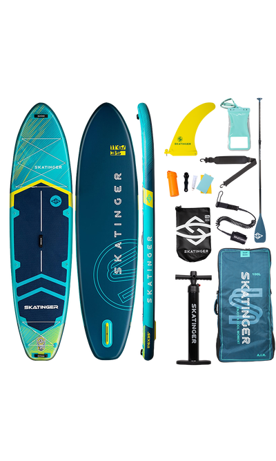 Skatinger Prana Light Blue Tabla SUP Allround – Estabilidad, Comodidad y Ligereza