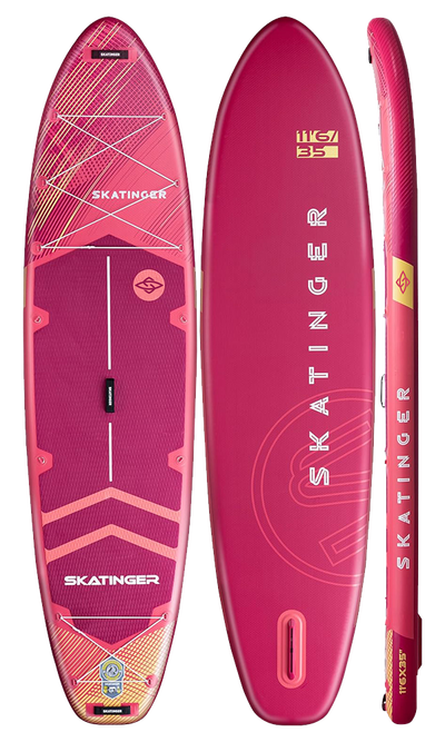 Skatinger Prana Red Tabla SUP Allround – Fuerza, Equilibrio y Resistencia