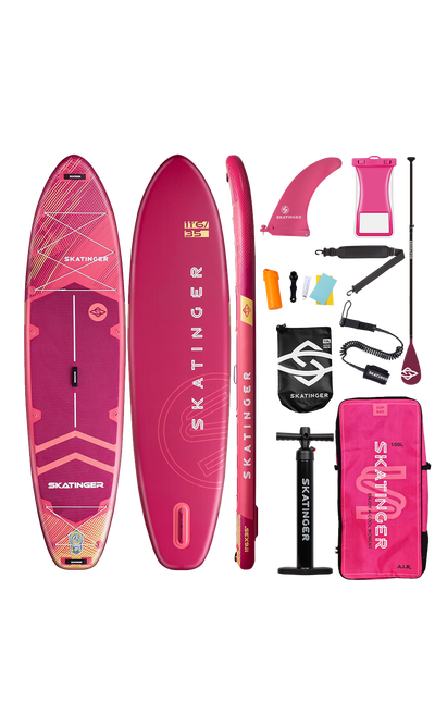 Skatinger Prana Red Tabla SUP Allround – Fuerza, Equilibrio y Resistencia