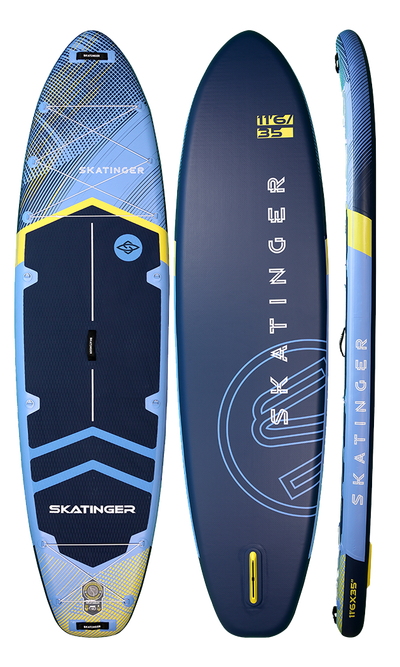 Skatinger Sky Blue Tabla SUP Allround – Equilibrio, Precisión y Comodidad