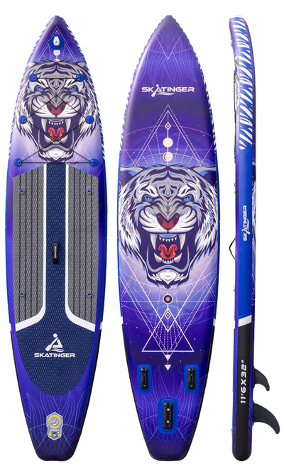 Skatinger Tiger Tabla SUP Touring – Potencia, Estabilidad, Resistencia