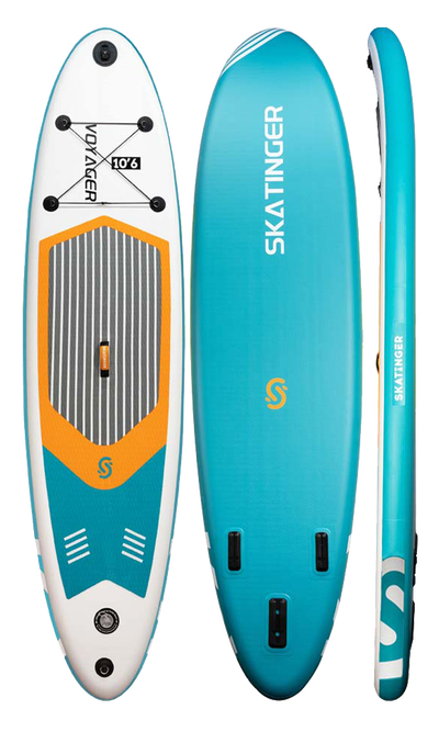 Skatinger Voyager Lake Blue Tabla SUP Allround – Serena, Refrescante, Equilibrada