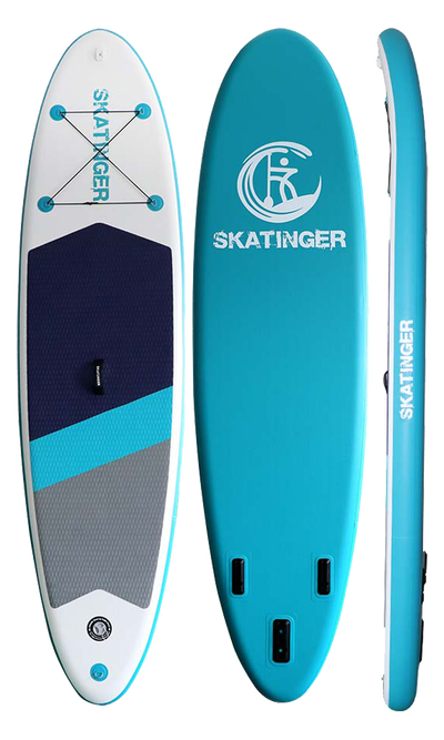 Skatinger Voyager Simple Blue Tabla SUP Allround – Estilo, Suavidad, Confort