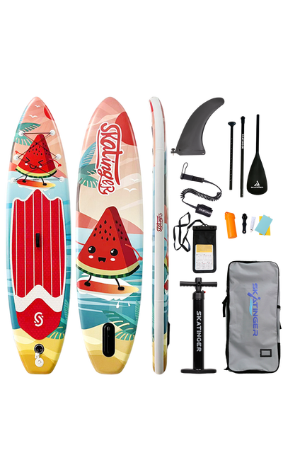 Skatinger Watermelon Tabla SUP Allround – Diversión, Estabilidad, Equilibrio