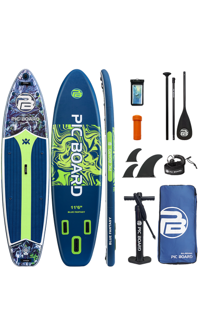 Skatinger Blue Fantasy Tabla SUP Allround – Energía, Comodidad, Control