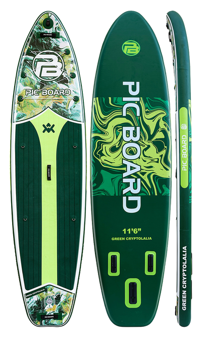 Skatinger Green Fantasy Tabla SUP Allround – Estabilidad, Velocidad, Versatilidad