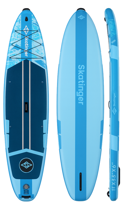 Skatinger Ice Age Blue SUP Touring – Calma, Claridad, Control
