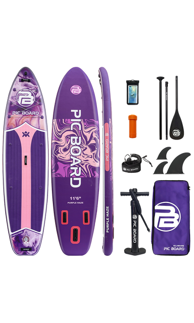 Skatinger Purple Fantasy Tabla SUP Allround – Estabilidad, Suavidad, Estilo