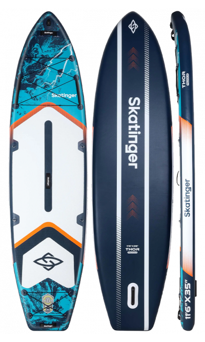 Skatinger Thor Blue Tabla SUP Allround – Ligero, Suave, Control