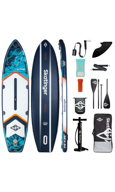 Skatinger Thor Blue Tabla SUP Allround – Ligero, Suave, Control