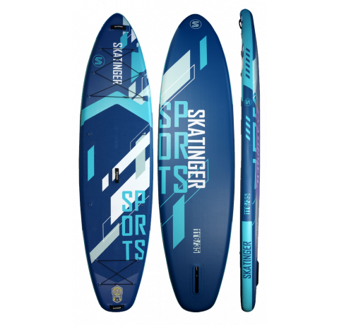 Skatinger Blue Sports Yoga Tabla SUP – Estabilidad, Equilibrio, Control