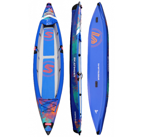 Skatinger Kayak para Dos 410 cm – Comodidad, Estabilidad, Aventura
