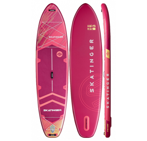 Skatinger Prana Red Tabla SUP Allround – Fuerza, Equilibrio y Resistencia