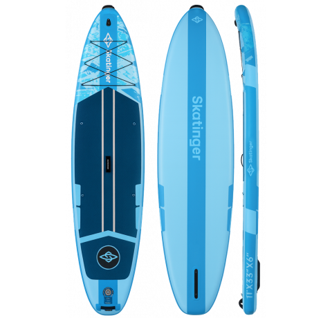 Skatinger Ice Age Blue SUP Touring – Calma, Claridad, Control